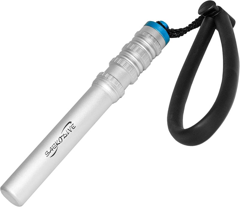 Saekodive Diving Shaker Rattle Stick with Magnet - 6.7" Aluminum, Magnetic Mute System - Scuba Noice Maker, Underwater Shaker, Signal Communication Device - Image 1